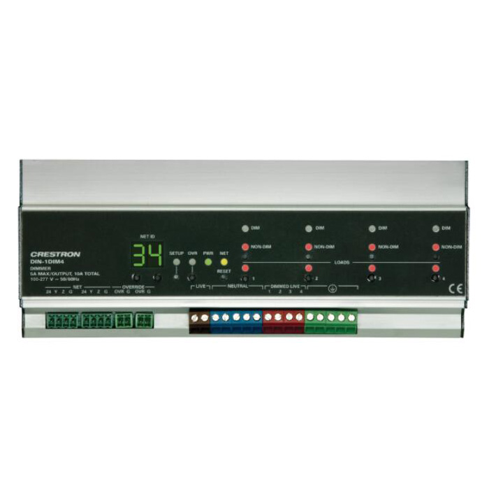 Crestron˼DIN-1DIM4 4·ǰģ