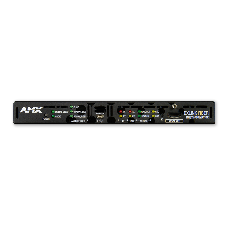 AMX DXF-TX-SMS多格式单模光纤发射器