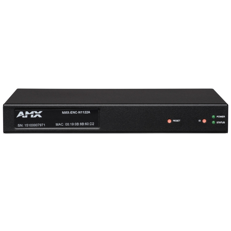 AMX NMX-ENC-N1122A最小专利压缩 IP 视频编码器